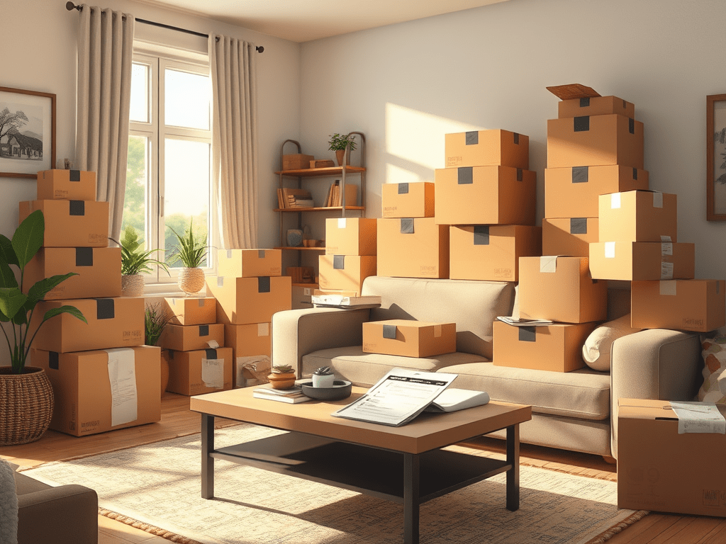 Consejos para la preparación de la&nbsp;mudanza.